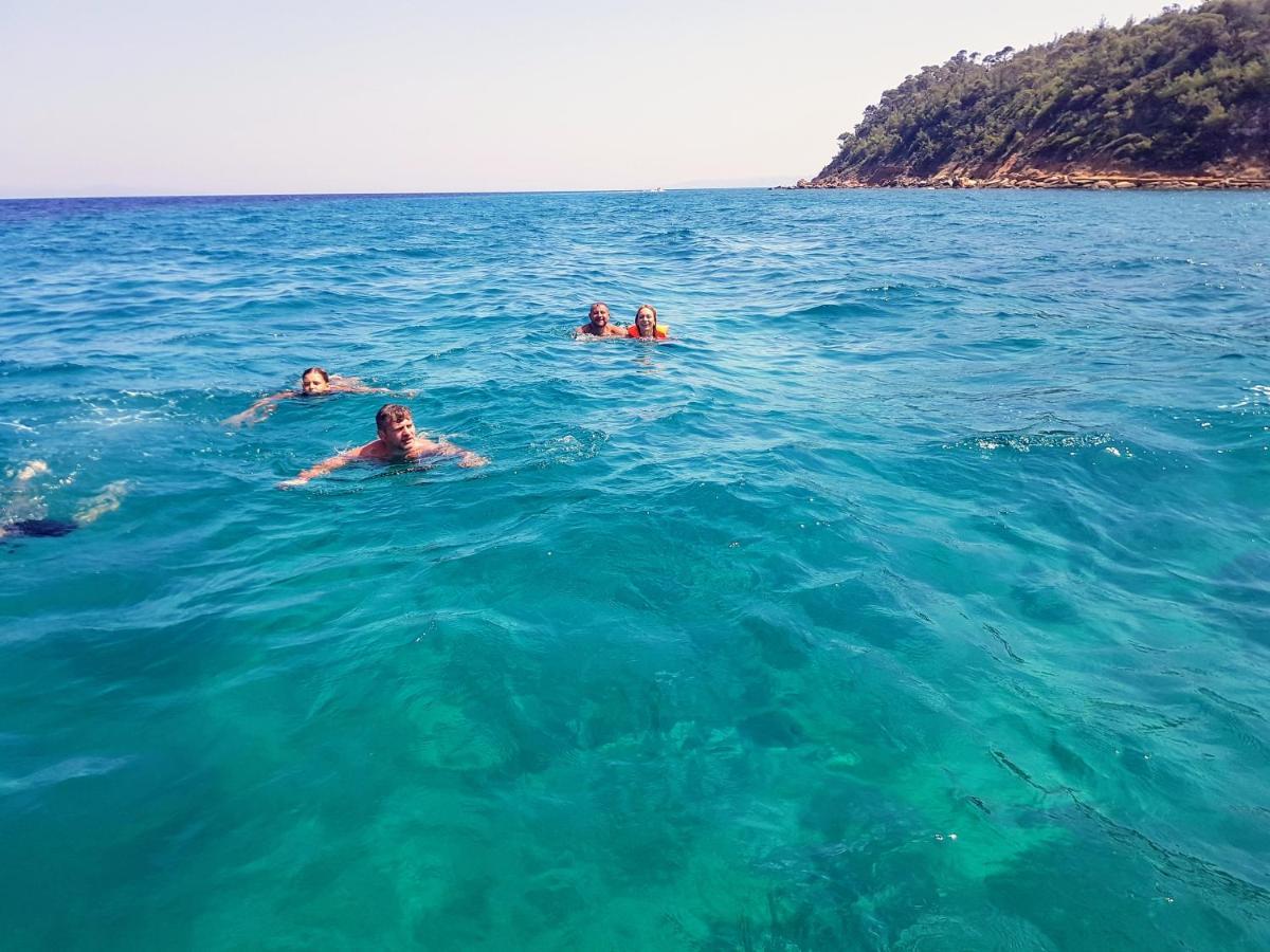 Halkidiki Rooms Nea Fokea Ngoại thất bức ảnh